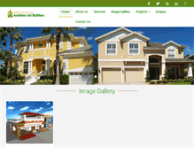 Tablet Screenshot of ambikaajaibuilders.com